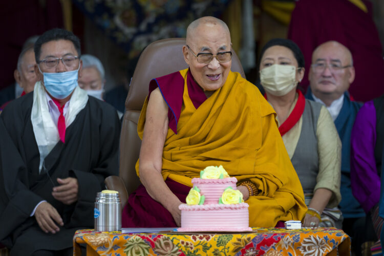The Dalai Lama celebrates 88th birthday